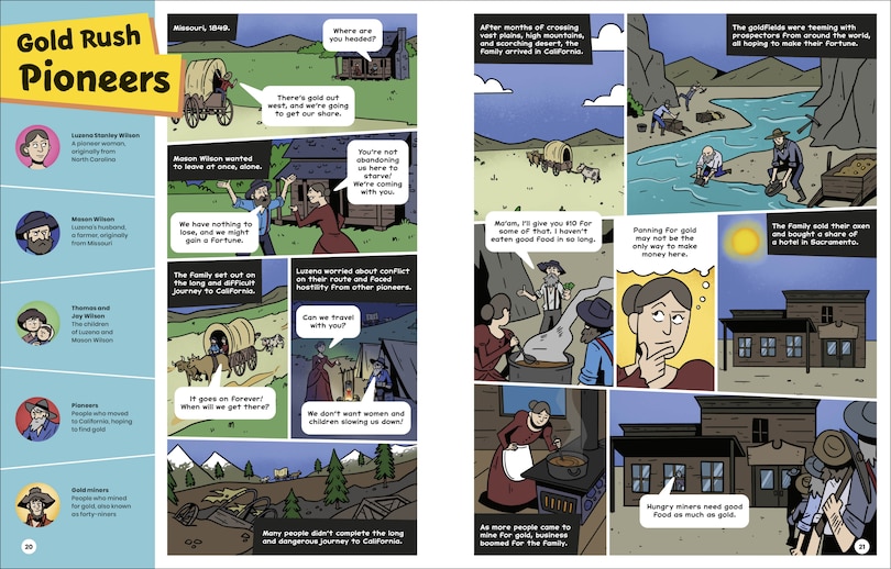 Aperçu du contenu_DK Super History California Gold Rush