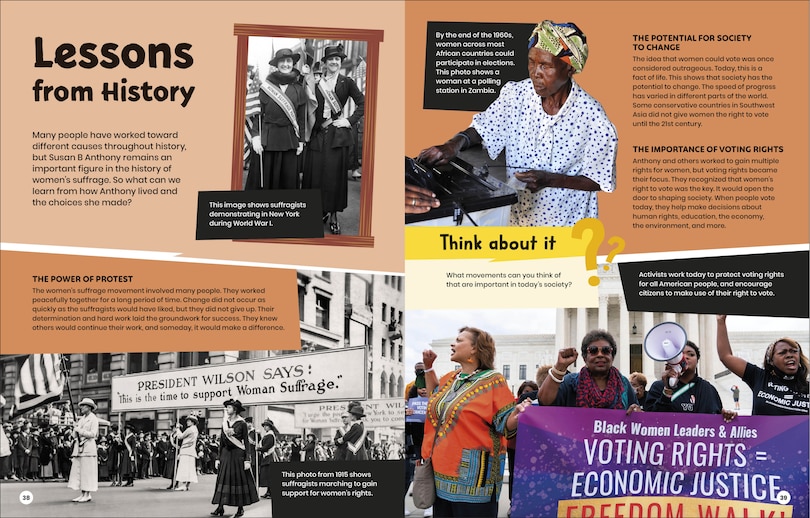 Aperçu du contenu_DK Super History Susan B Anthony and Women's Rights