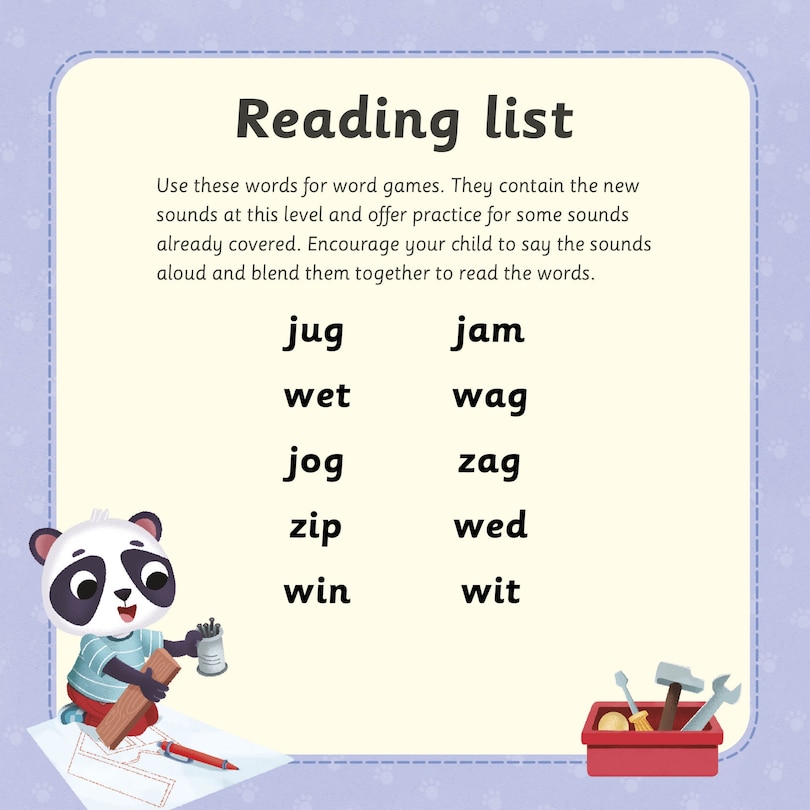 Aper&ccedil;u du contenu_DK Super Phonics My First Decodable Stories Pet Shop Panda