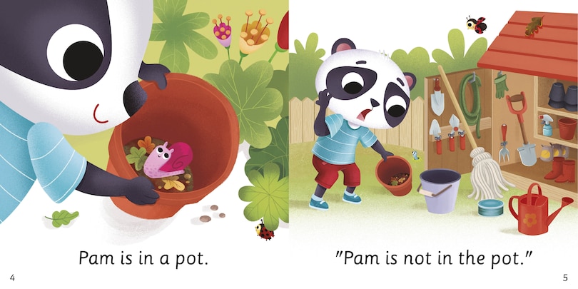 Aper&ccedil;u du contenu 4_DK Super Phonics My First Decodable Stories Pet Shop Panda
