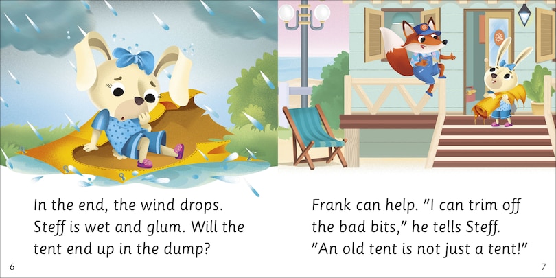 Sample content_DK Super Phonics My First Decodable Stories Fix-It Foxes