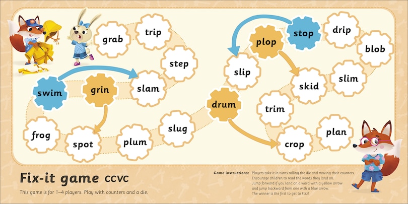 Sample content 2_DK Super Phonics My First Decodable Stories Fix-It Foxes