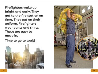 Sample content 2_DK Super Readers Level 1 A Day in the Life of a Firefighter