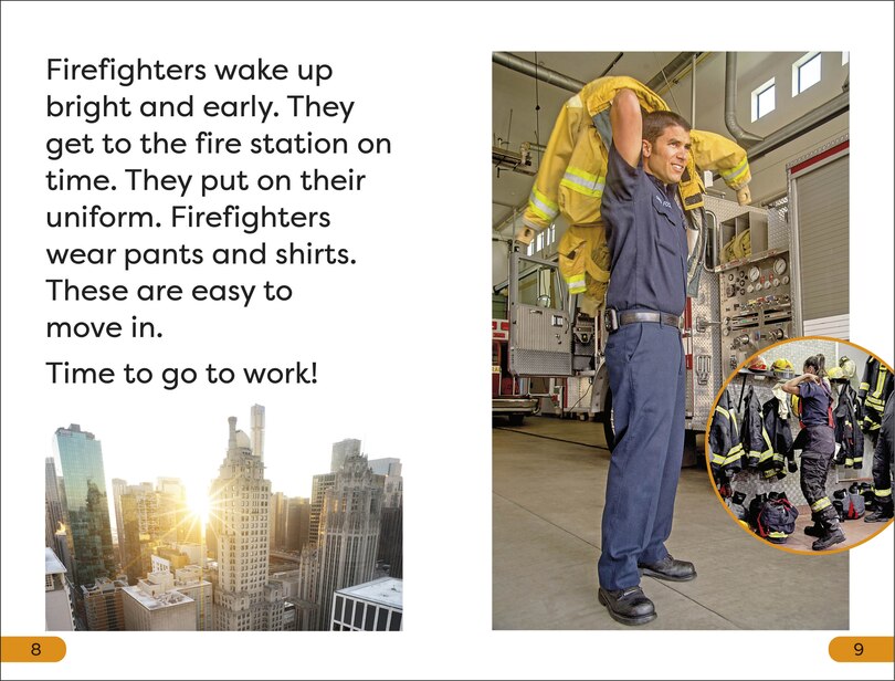 Sample content 2_DK Super Readers Level 1 A Day in the Life of a Firefighter