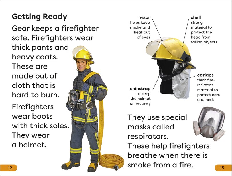 Sample content 3_DK Super Readers Level 1 A Day in the Life of a Firefighter