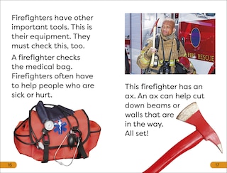 Sample content 4_DK Super Readers Level 1 A Day in the Life of a Firefighter