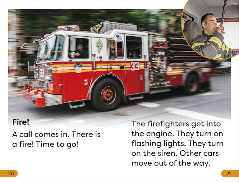 Sample content 5_DK Super Readers Level 1 A Day in the Life of a Firefighter