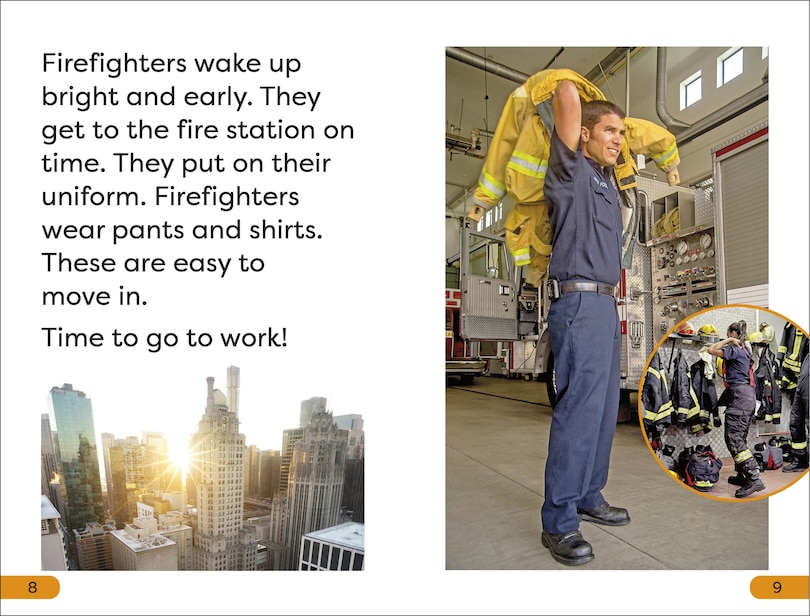 Sample content 2_DK Super Readers Level 1 A Day in the Life of a Firefighter