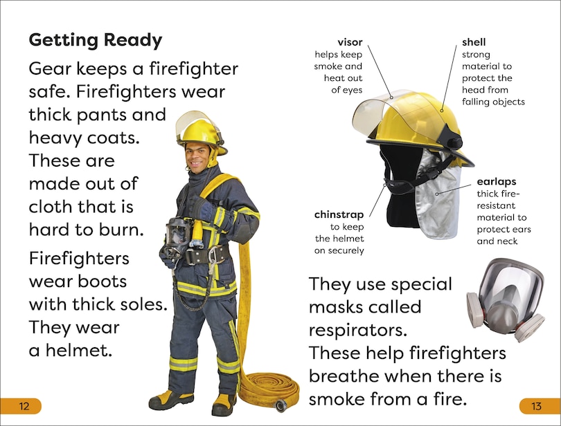 Sample content 3_DK Super Readers Level 1 A Day in the Life of a Firefighter