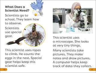 Sample content 2_DK Super Readers Level 1 A Day in the Life of a Scientist