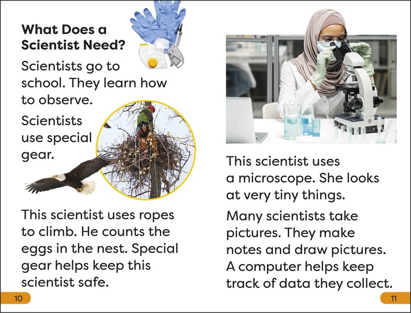 Sample content 2_DK Super Readers Level 1 A Day in the Life of a Scientist