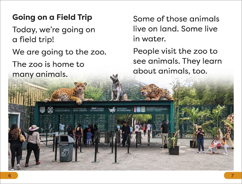 Sample content_DK Super Readers Level 1 A Trip to the Zoo