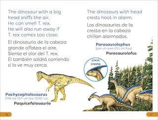 Aperçu du contenu 2_DK Super Readers Level 1 Bilingual Dinosaur’s Day – El día de un dinosaurio