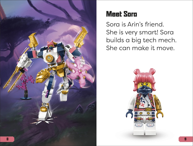 Sample content 2_DK Super Readers Level 1 LEGO Ninjago