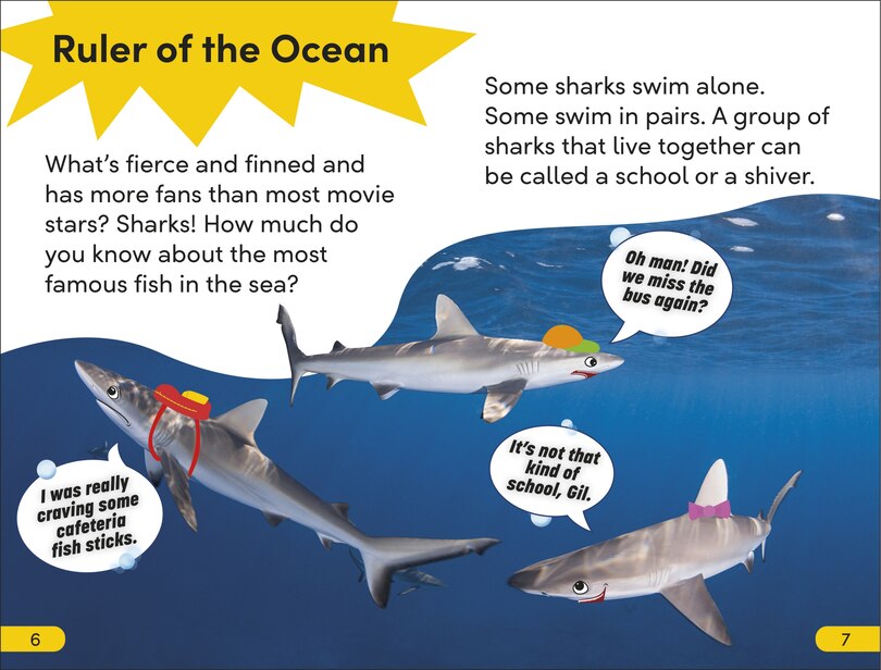 Sample content_DK Super Readers Level 2 Snarky Shark