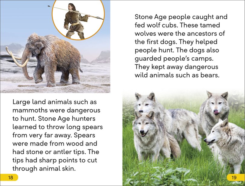 Sample content 3_DK Super Readers Level 2 Life in the Stone Age