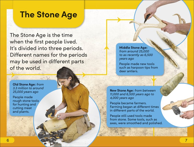 Sample content_DK Super Readers Level 2 Life in the Stone Age