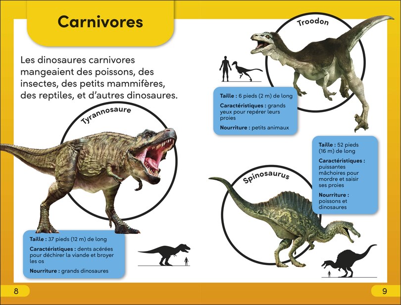 Sample content 2_DK Super Readers Level 2 French Translation Dinosaur Dinners - Le DÃ®ner des dinosaures
