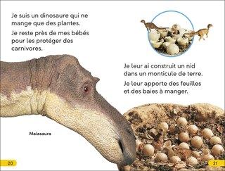 Sample content 5_DK Super Readers Level 2 French Translation Dinosaur Dinners - Le DÃ®ner des dinosaures