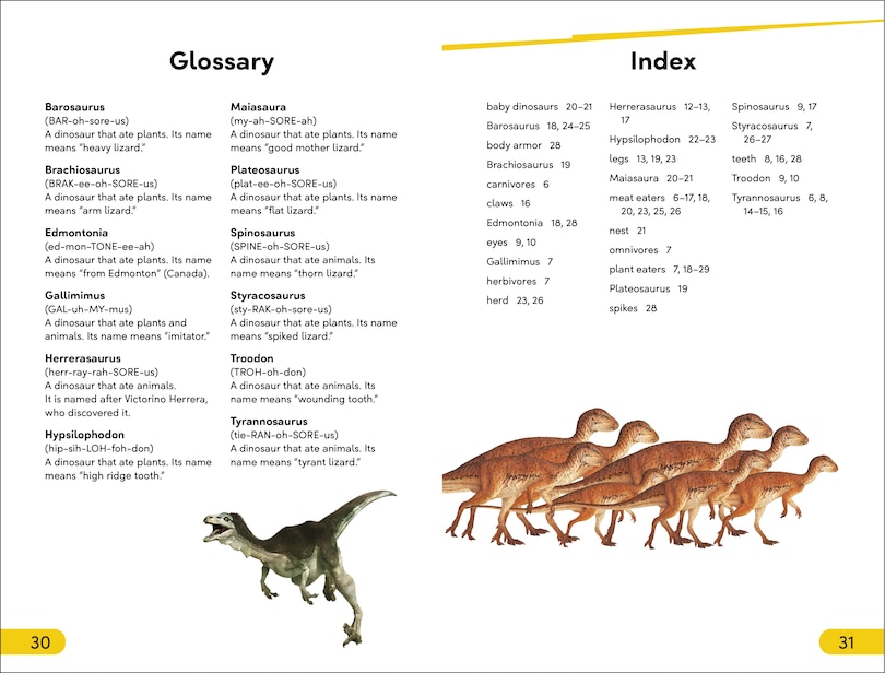Aper&ccedil;u du contenu_DK Super Readers Level 2 Dinosaur Dinners