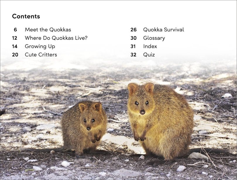 Aperçu du contenu_DK Super Readers Level 2 Quokkas