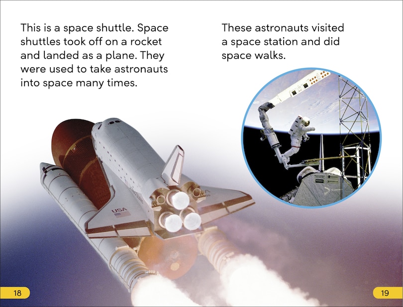 Sample content 2_DK Super Readers Level 2 Spaceships and Rockets