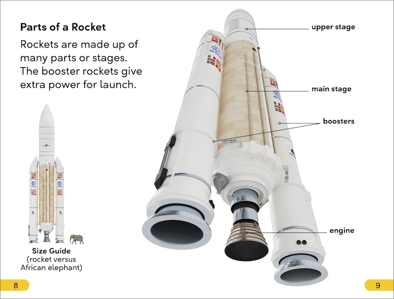 Sample content 3_DK Super Readers Level 2 Spaceships and Rockets