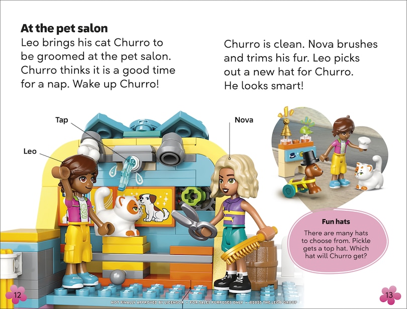 Sample content_DK Super Readers Level 2 LEGO Friends