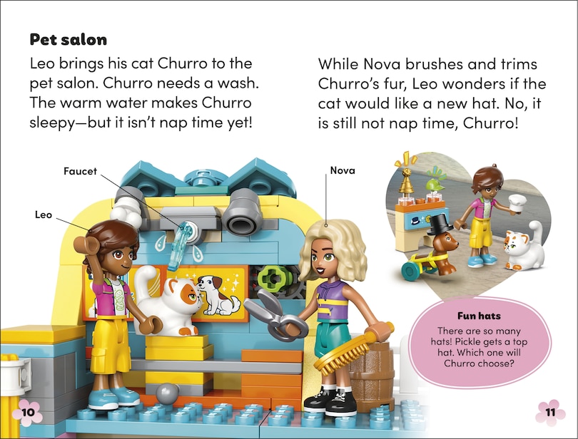 Sample content 3_DK Super Readers Level 2 LEGO Friends