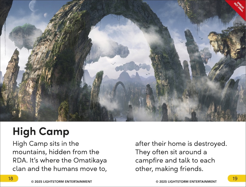 Sample content_DK Super Readers Level 2 Avatar Explore Pandora