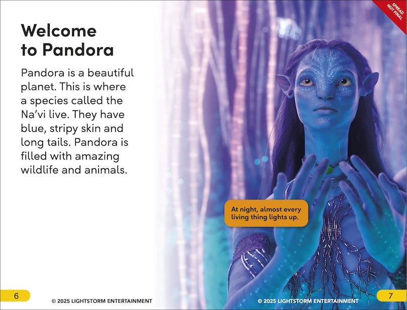 Sample content 3_DK Super Readers Level 2 Avatar Explore Pandora
