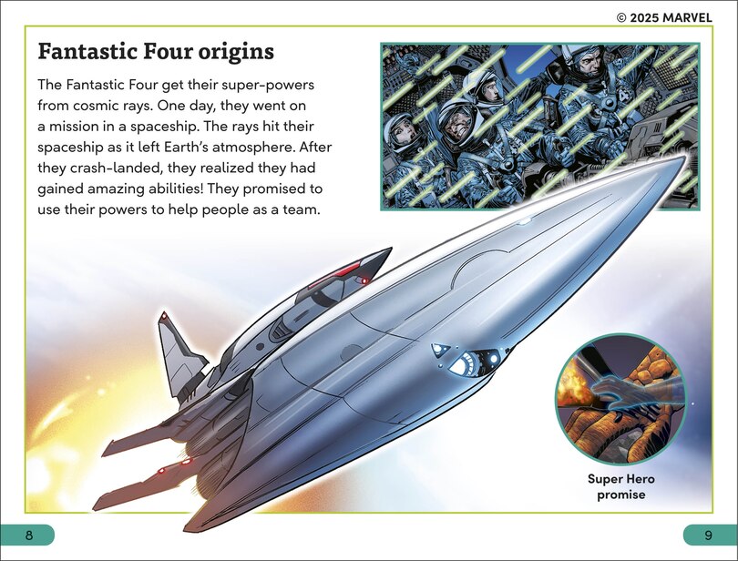 Sample content_DK Super Readers Level 3 Marvel Fantastic Four Cosmic Adventures