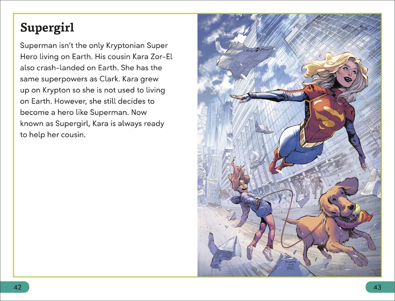 Aper&ccedil;u du contenu 5_DK Super Readers Level 3 Superman Man of Steel
