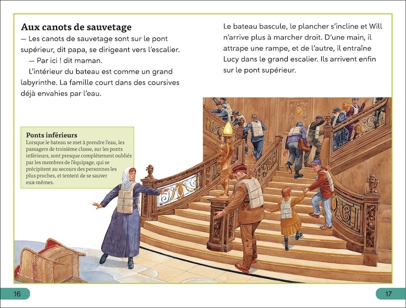 Aperçu du contenu 4_DK Super Readers Level 3 French Translation Titanic - Le Titanic