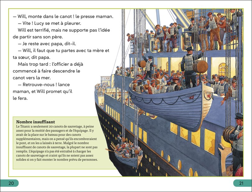 Sample content_DK Super Readers Level 3 French Translation Titanic - Le Titanic