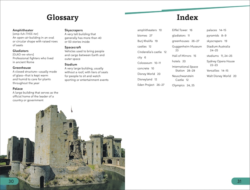 Aper&ccedil;u du contenu_DK Super Readers Level 3 Amazing Buildings