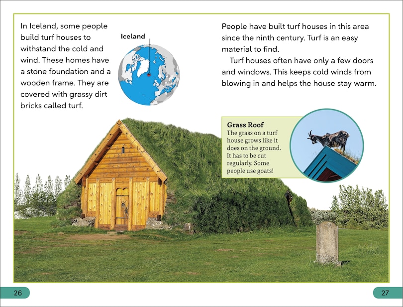 Aper&ccedil;u du contenu 2_DK Super Readers Level 3 Homes Around the World