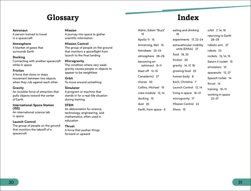 Sample content_DK Super Readers Level 3 Astronauts in Space