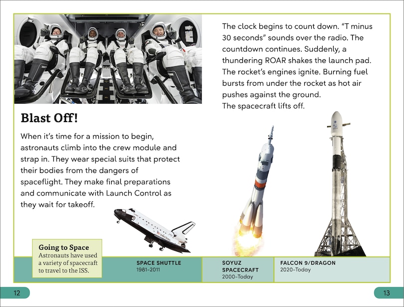 Sample content 3_DK Super Readers Level 3 Astronauts in Space