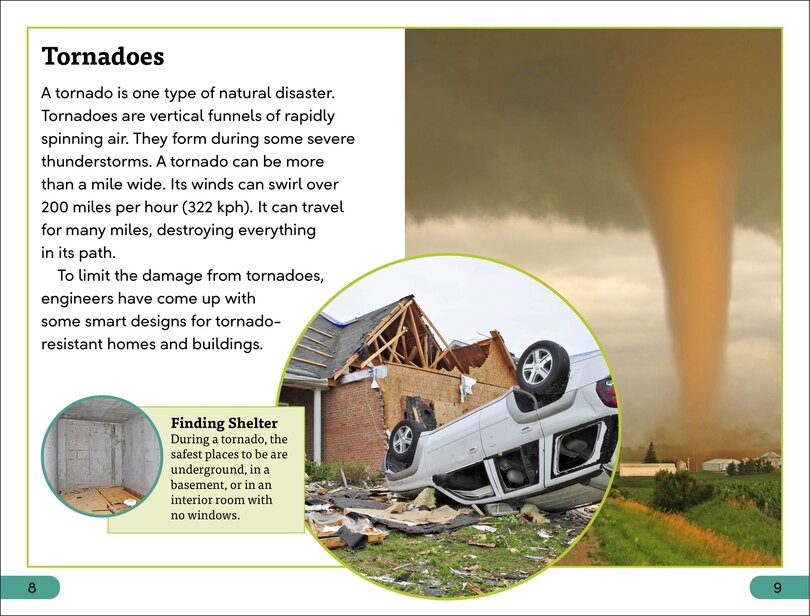 Sample content 3_DK Super Readers Level 3 Built to Survive Natural Disasters