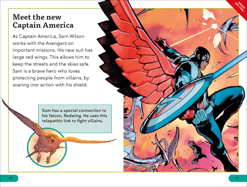 Sample content 2_DK Super Readers Level 3 Marvel Avengers in Action