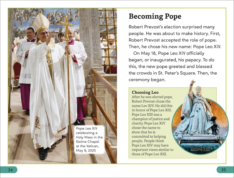 Sample content_DK Super Readers Level 3 Pope Leo XIV