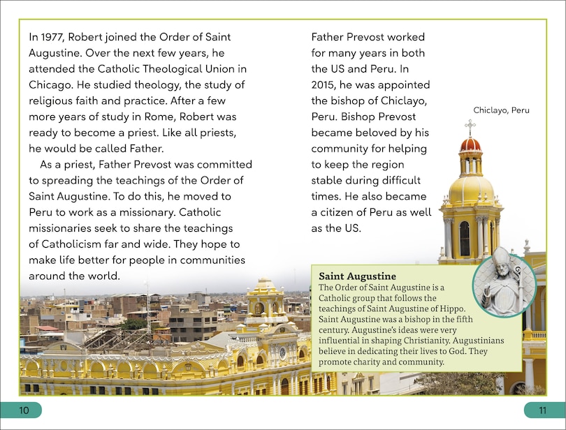 Sample content 5_DK Super Readers Level 3 Pope Leo XIV