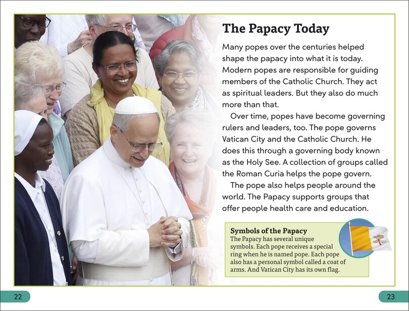 Sample content 2_DK Super Readers Level 3 Pope Leo XIV