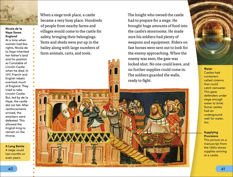 Sample content 2_DK Super Readers Level 4 Knights and Castles