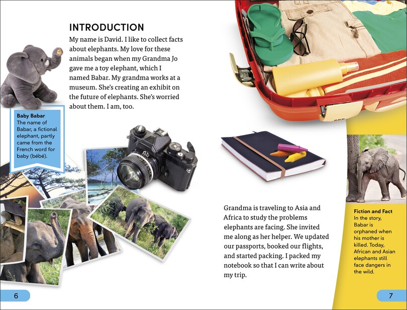 Aper&ccedil;u du contenu 3_DK Super Readers Level 4 Hope for the Elephants