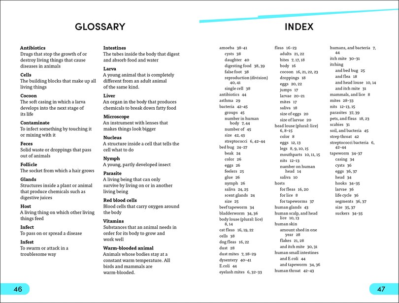 Aper&ccedil;u du contenu_DK Super Readers Level 4 Micro Monsters