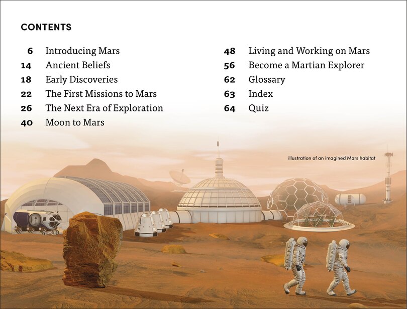 Aper&ccedil;u du contenu 4_DK Super Readers Level 4 Mission to Mars