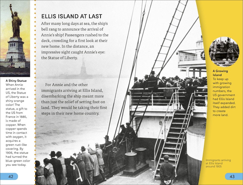 Sample content_DK Super Readers Level 4 Journey Through Ellis Island