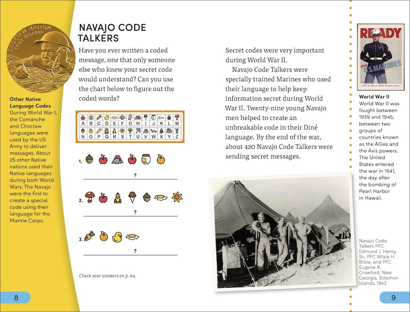 Sample content_DK Super Readers Level 4 Navajo Code Talkers